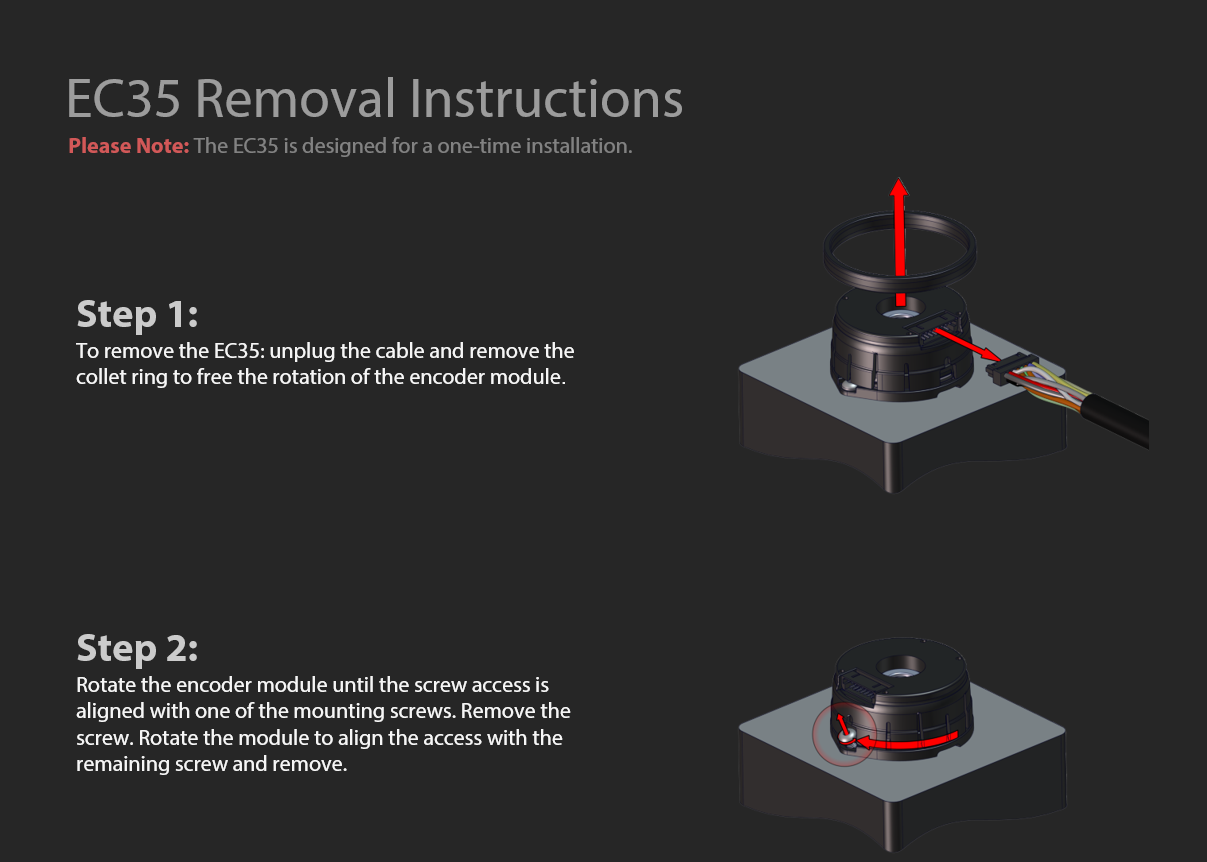 Ec35 Removal Assembly Instructions