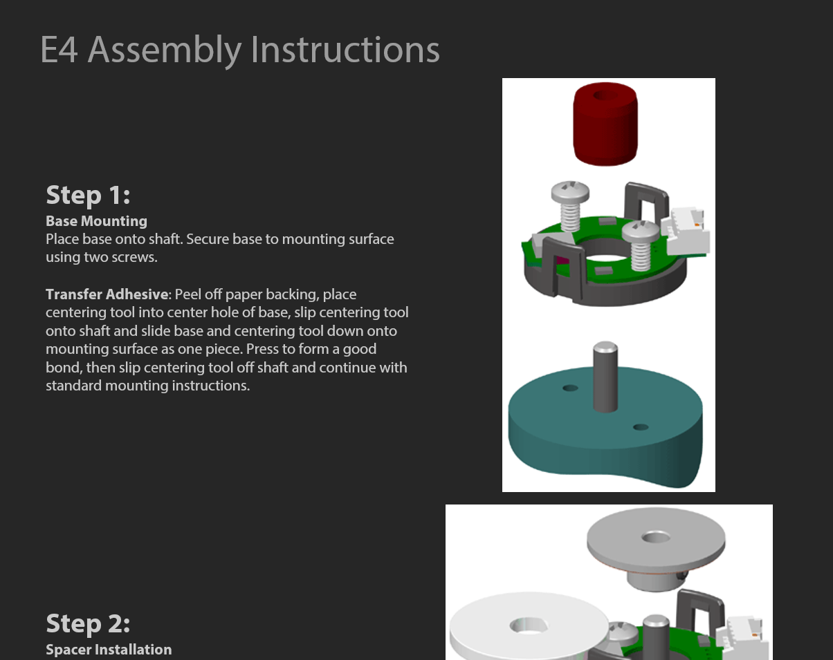 E4 Assembly Instructions Screenshot Assembly Instructions