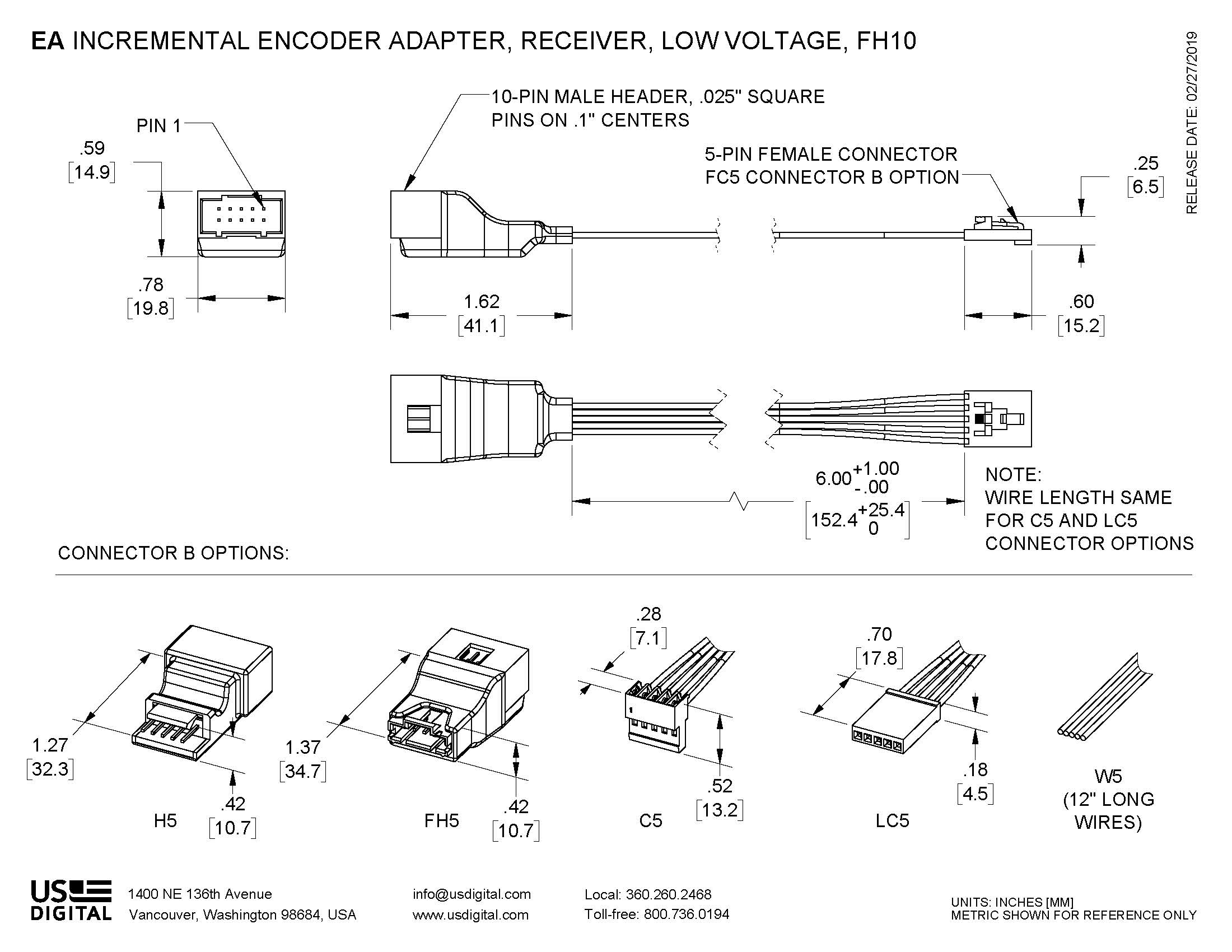 EA R L 10 X WEB Mechanical Drawing