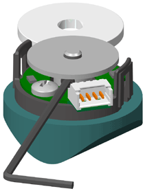 E4 Codewheel Installation Diagram