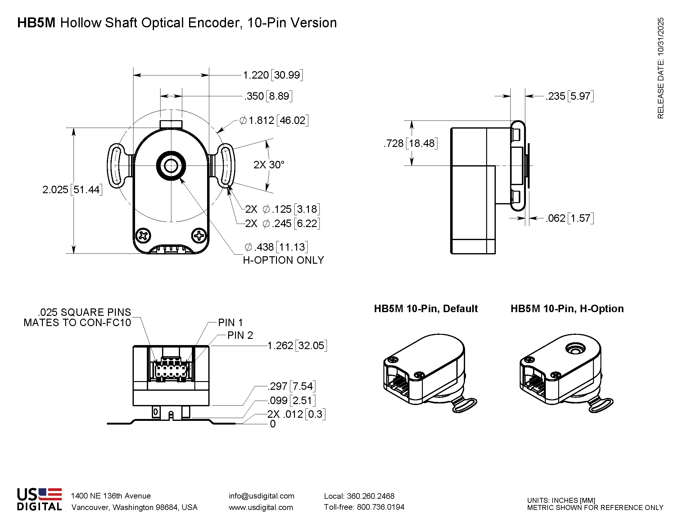 thumbnail image 2 of TOP-UP EC12PLRGBSDVF RGB LED Illuminated Incremental Encoder – 24 Pulse, Vertical 2 of 5