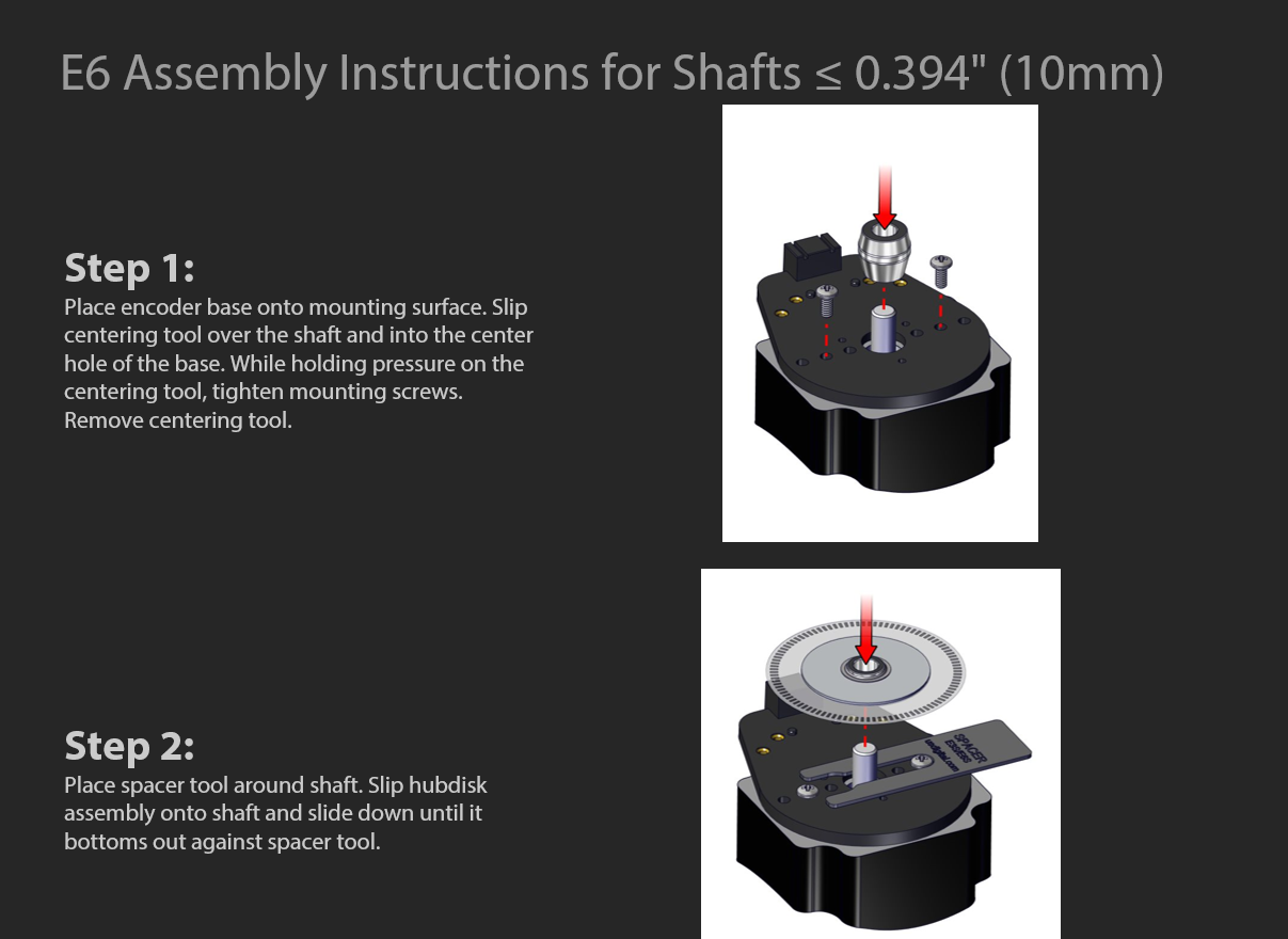 E6 Assembly Insructions Assembly Instructions