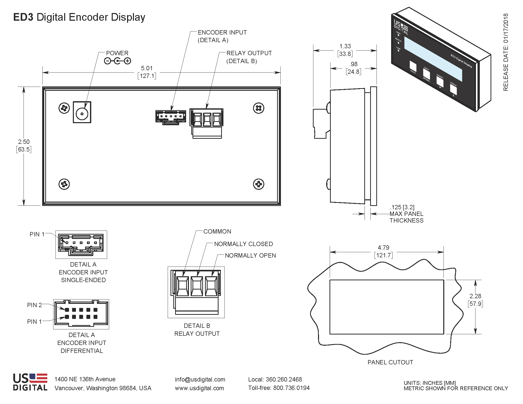 ED3 WEB Mechanical Drawing