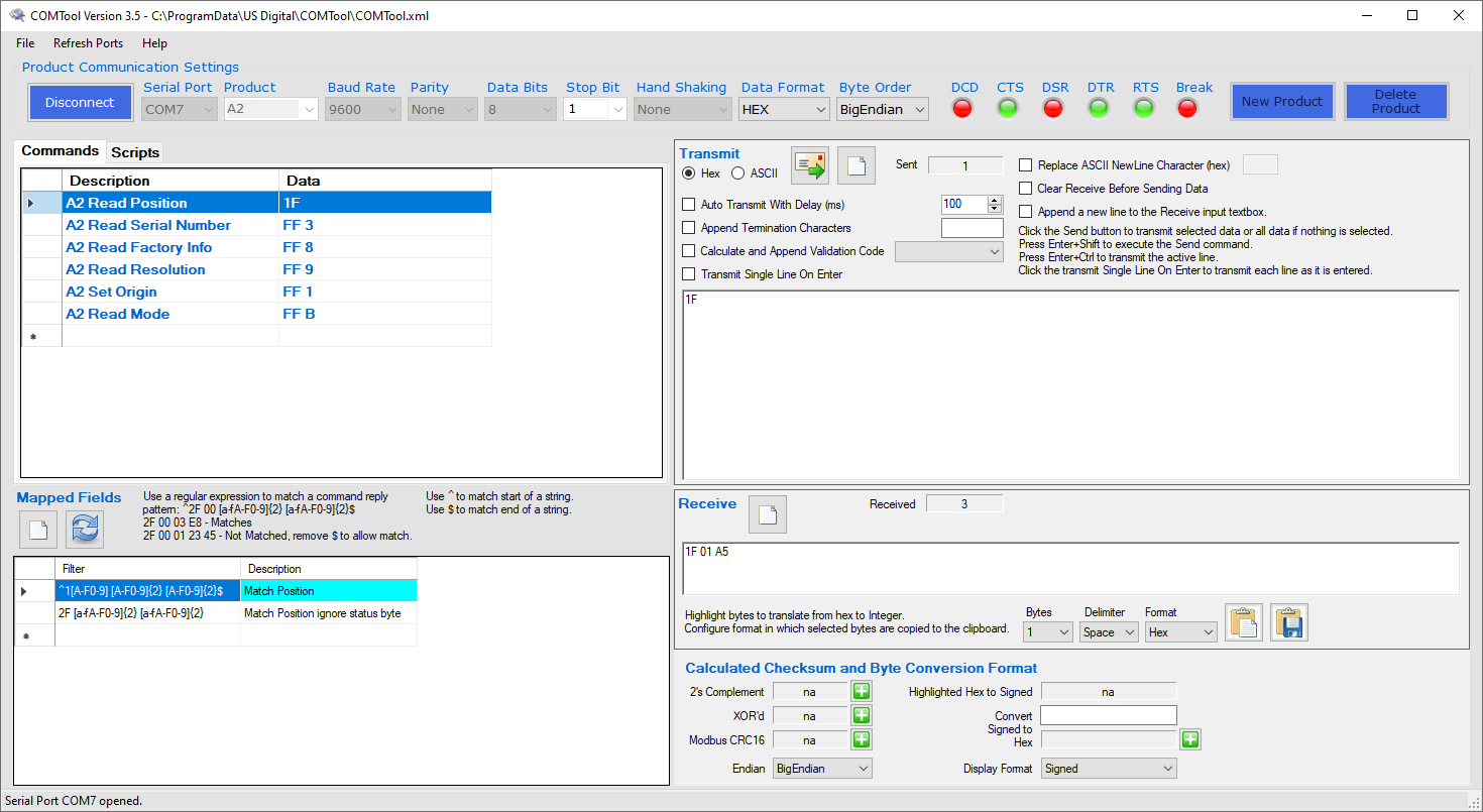 COMTool Communications Utility