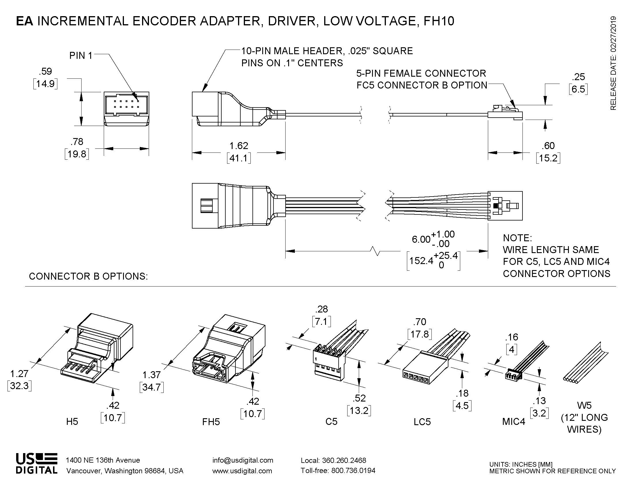 EA D L 10 X WEB Mechanical Drawing