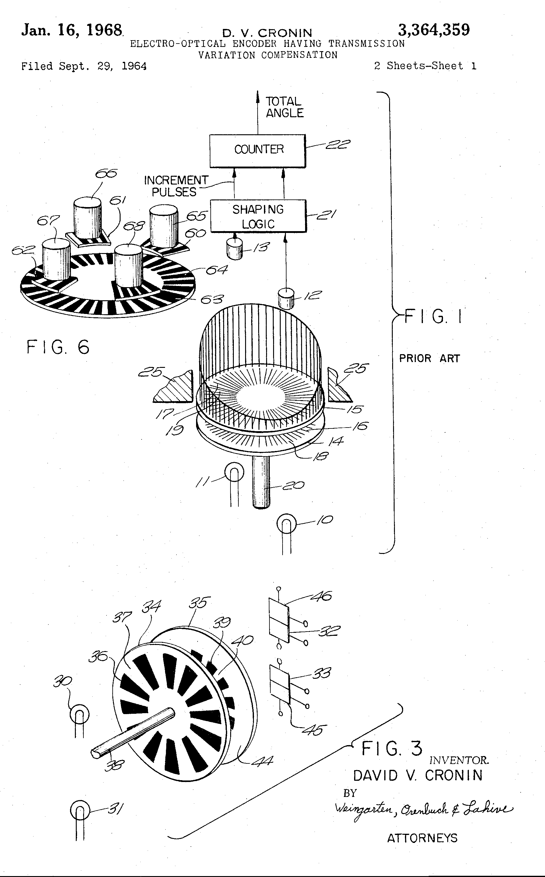 Optical encoder patent