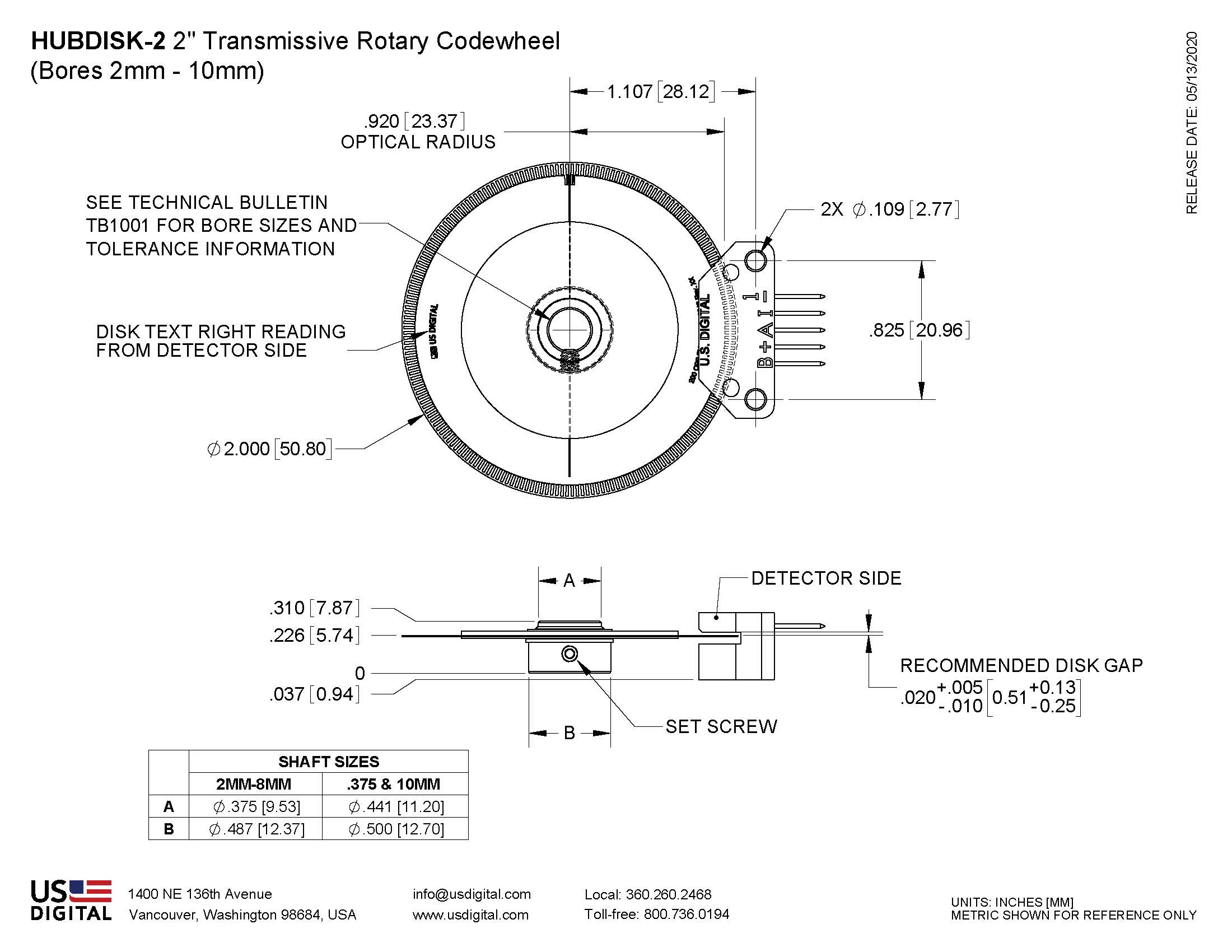 Hubdisk2 2Mm 10Mm Mech Draw Mechanical Drawing