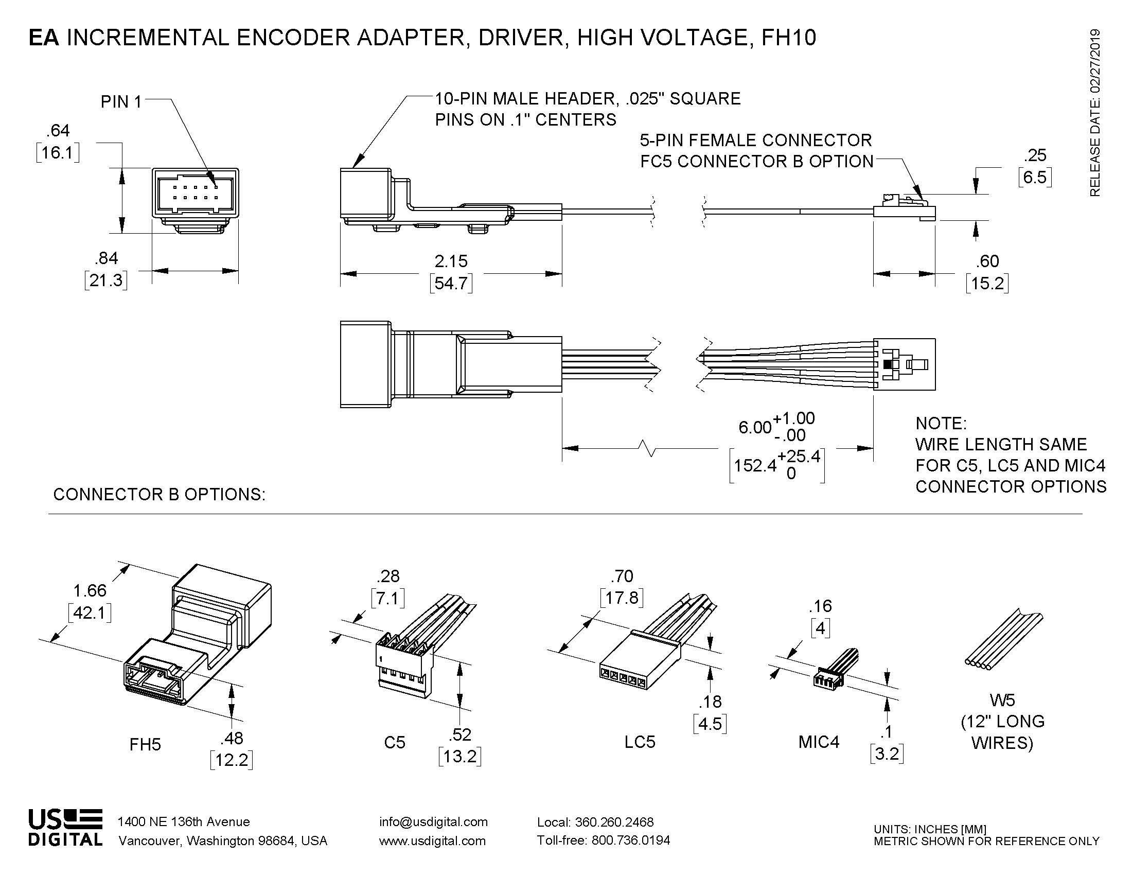 EA D H 10 X WEB Mechanical Drawing