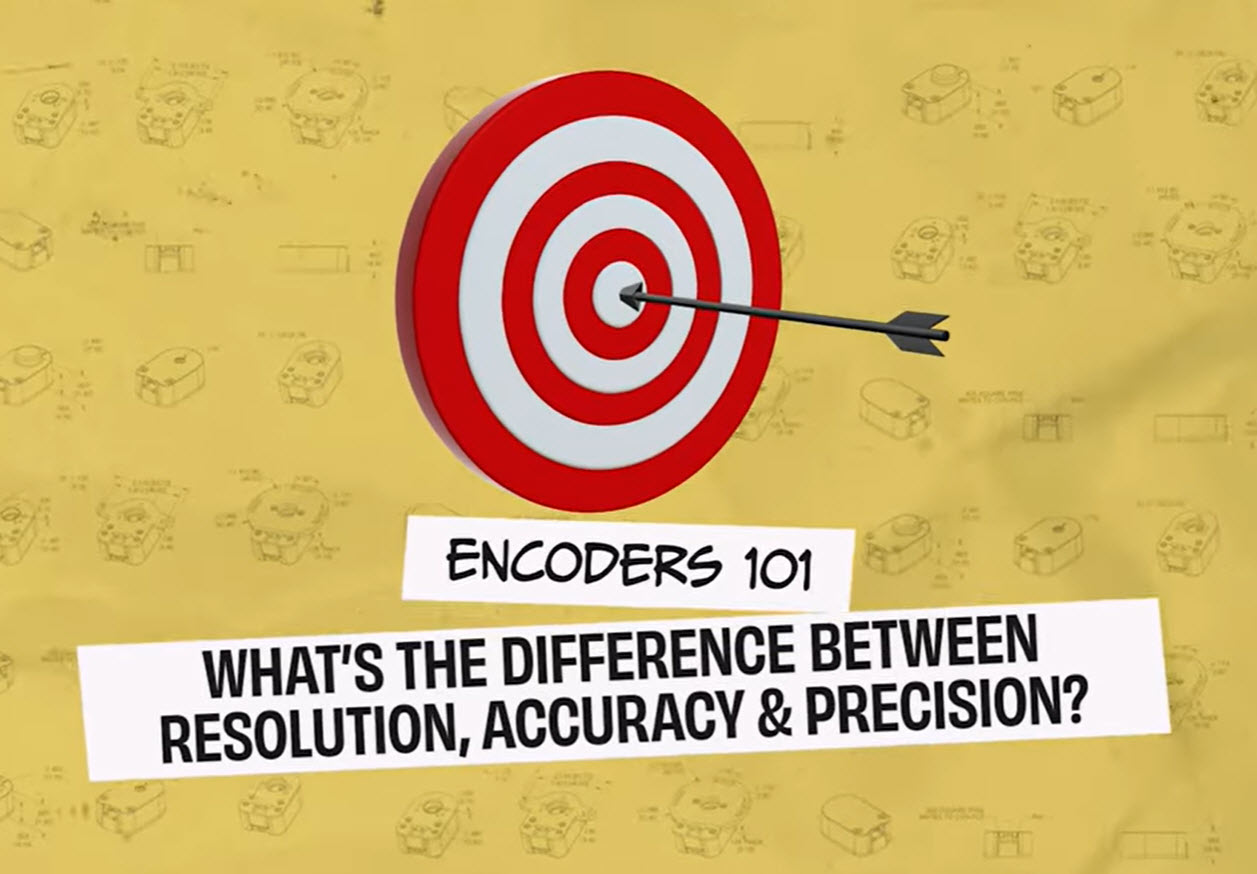 Encoder terms being explained with a target