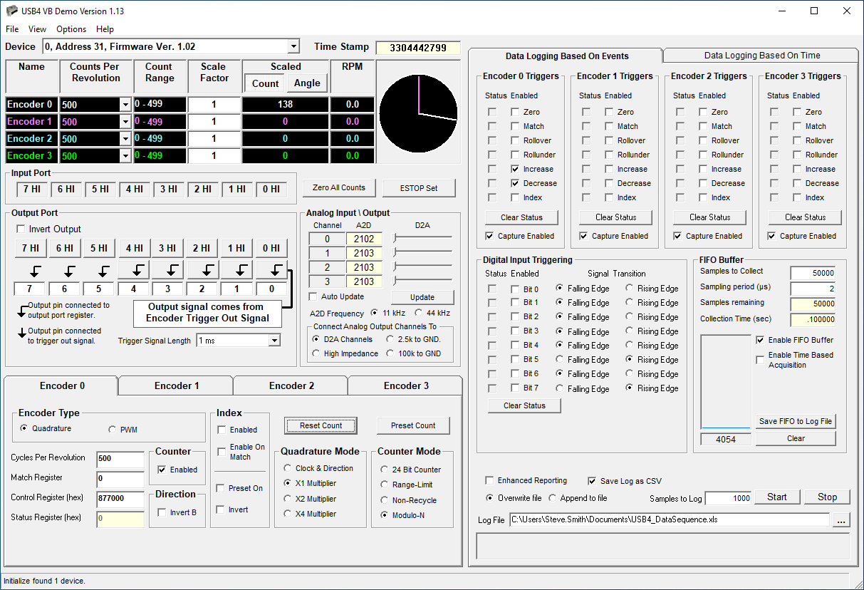 USB4 Software | US Digital